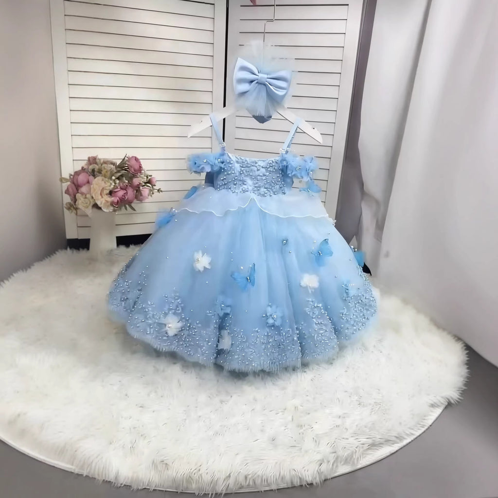 Lace puff skirt for children