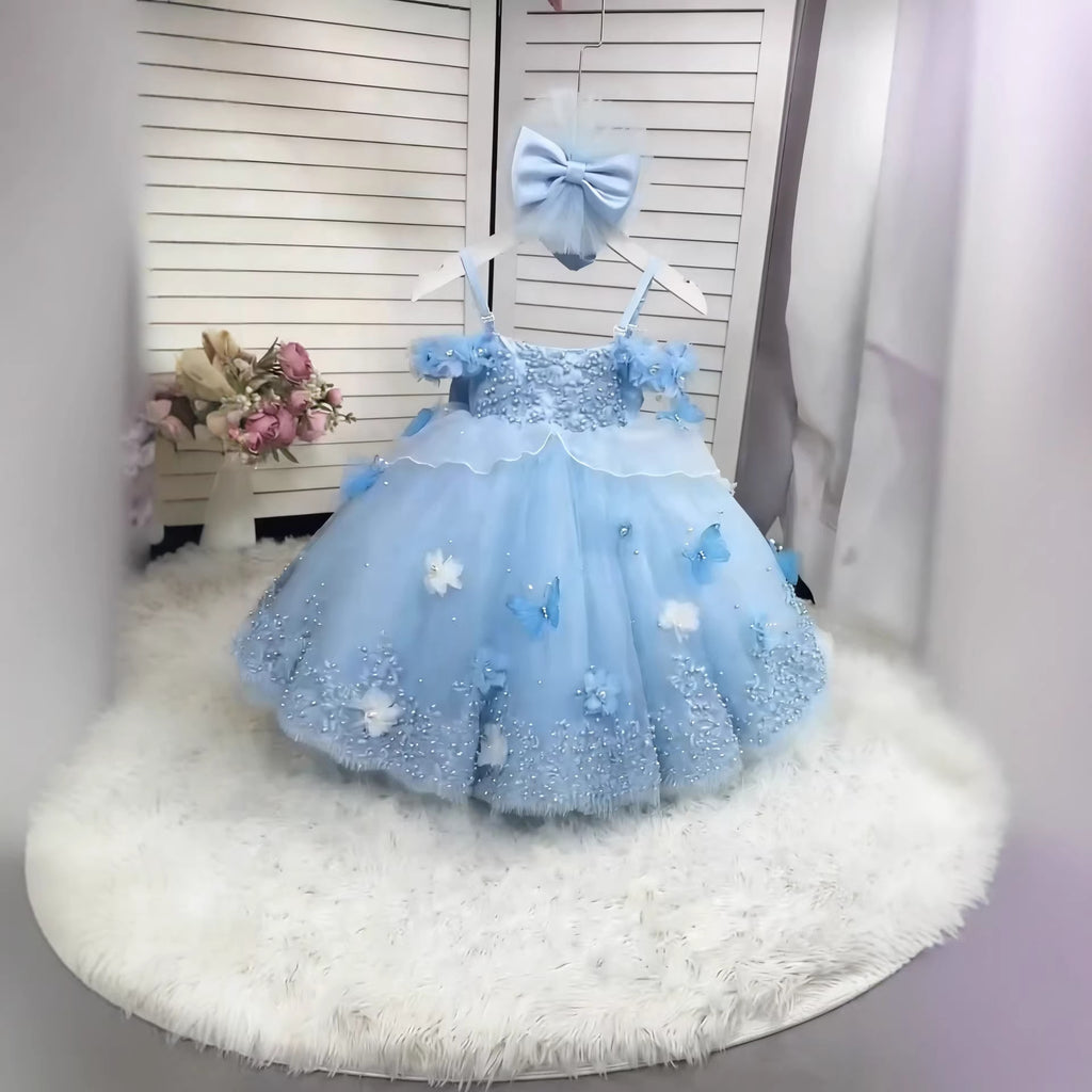 Lace puff skirt for children