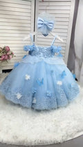 Lace puff skirt for children