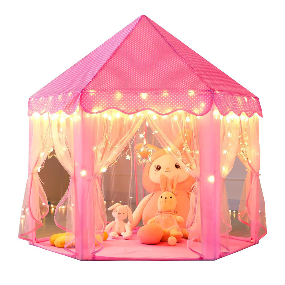 Hexagonal Children Play Tent with Mesh Windows