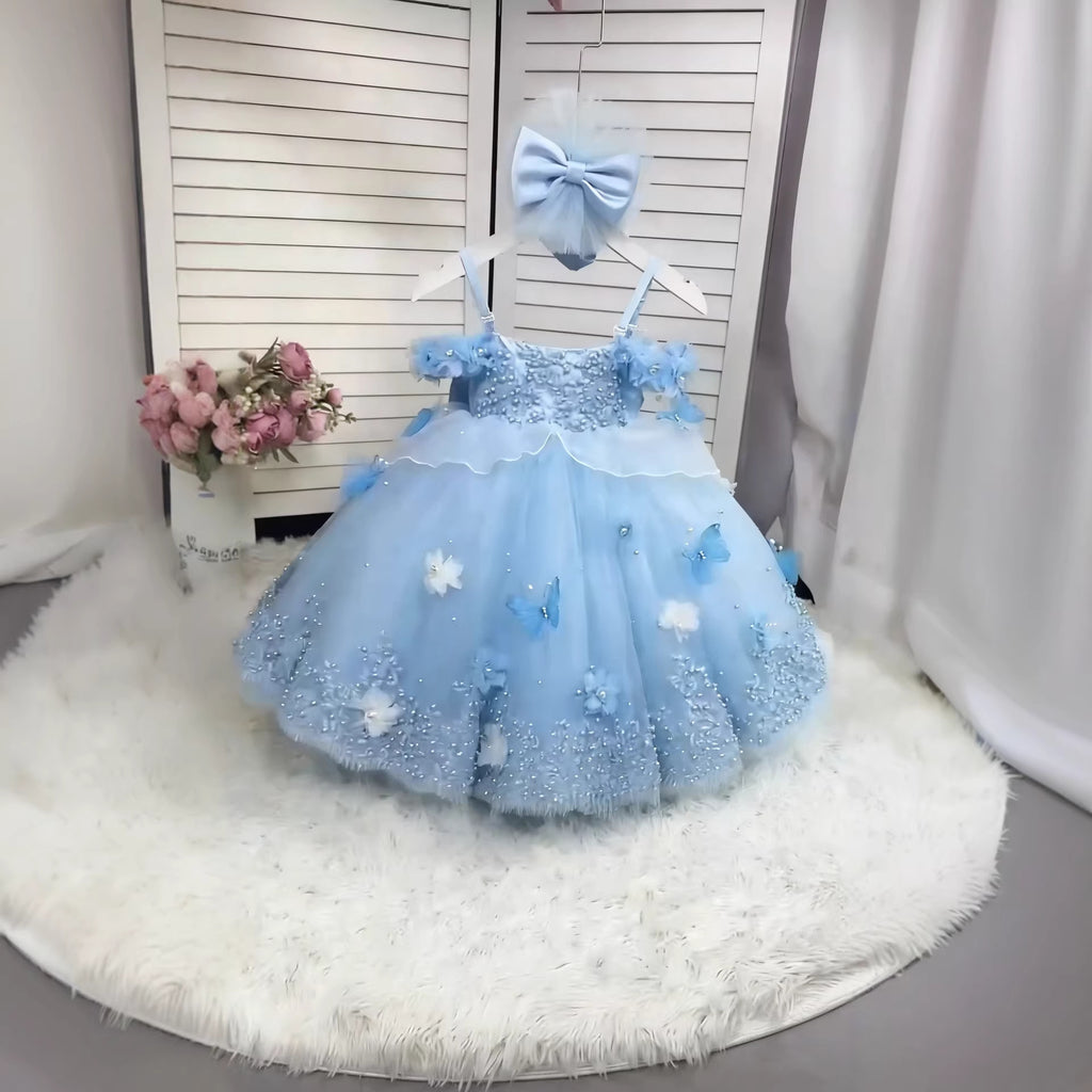 Lace puff skirt for children