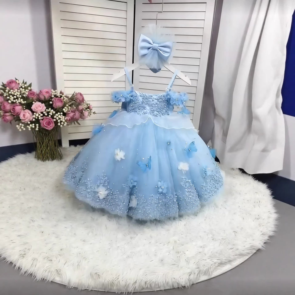 Lace puff skirt for children